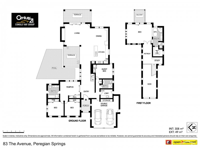 83 The Avenue, Peregian Springs QLD 4573 Floorplan