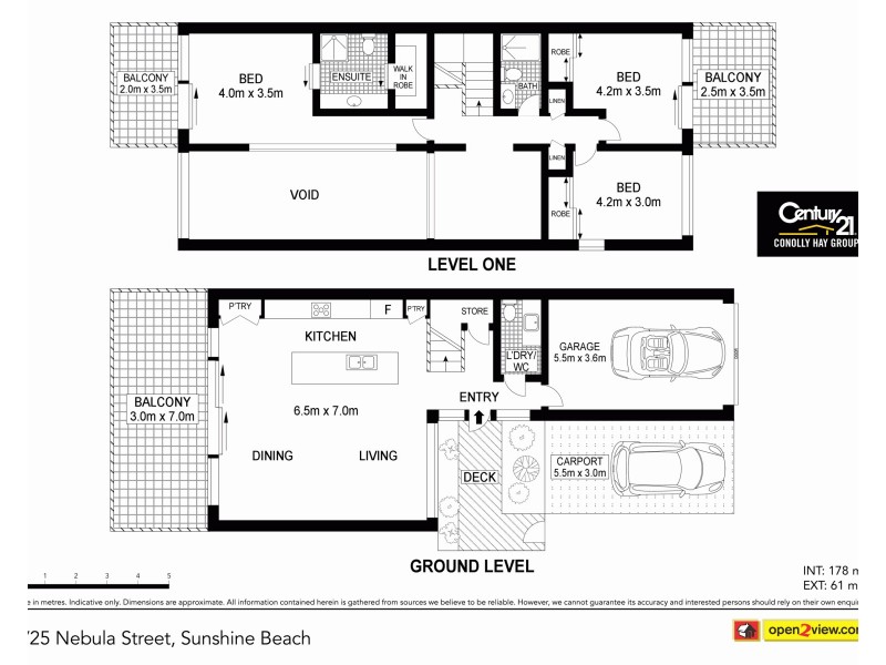 2/25 Nebula Street, Sunshine Beach QLD 4567 Floorplan