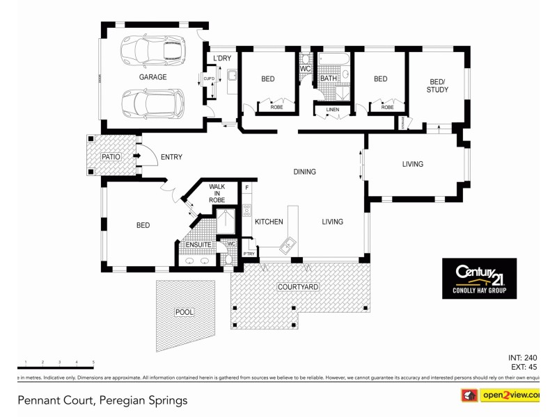 4  Pennant Court, Peregian Springs QLD 4573 Floorplan