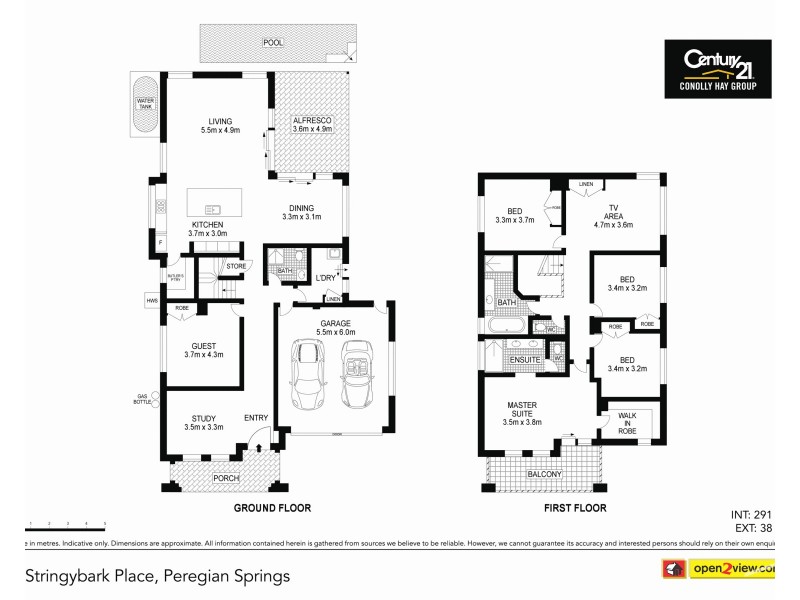 6 Stringybark Place, Peregian Springs QLD 4573 Floorplan