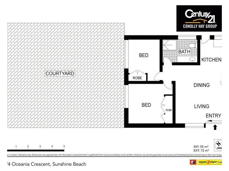 2/4 Oceania Crescent, Sunshine Beach QLD 4567 Floorplan