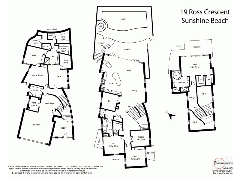 19 Ross Crescent, Sunshine Beach QLD 4567 Floorplan
