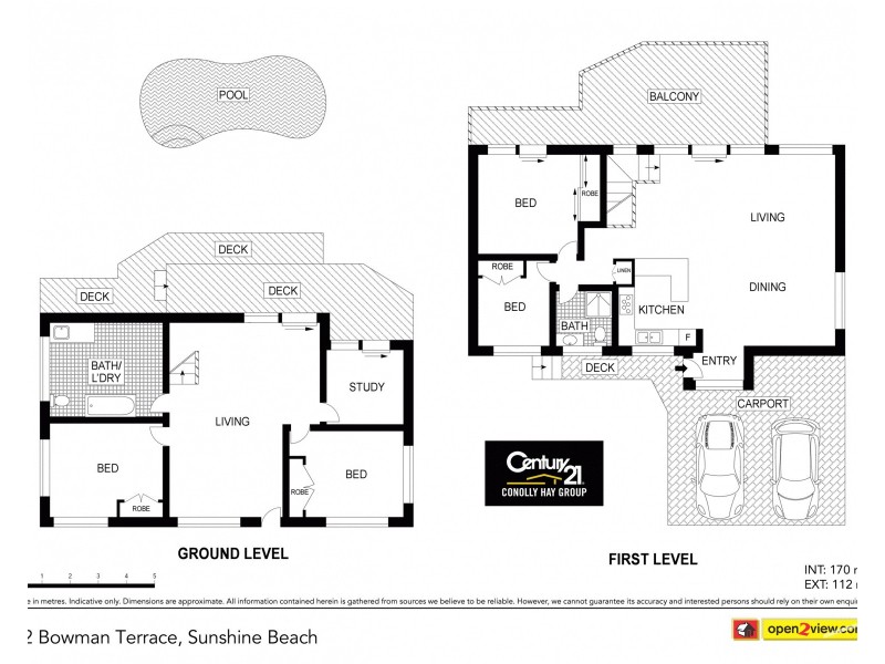 12 Bowman Terrace, Sunshine Beach QLD 4567 Floorplan