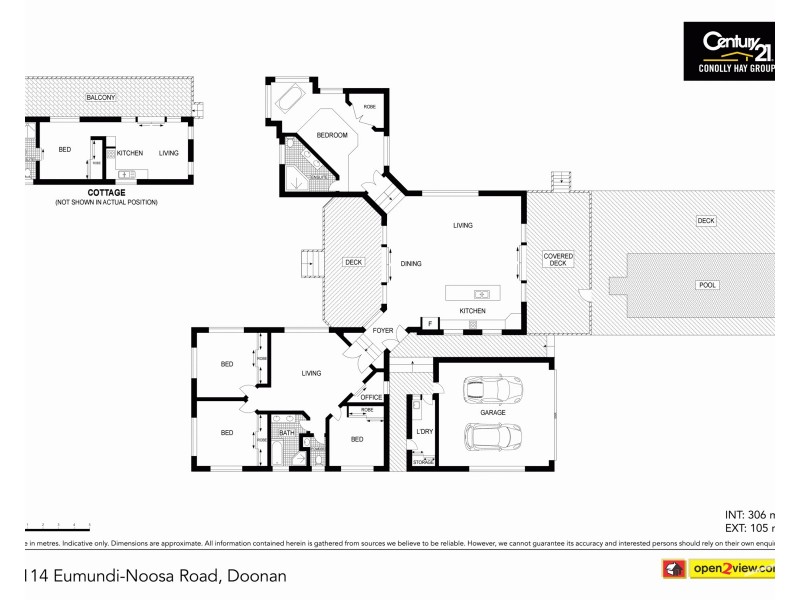 1114 Eumundi Noosa Road, Doonan QLD 4562 Floorplan