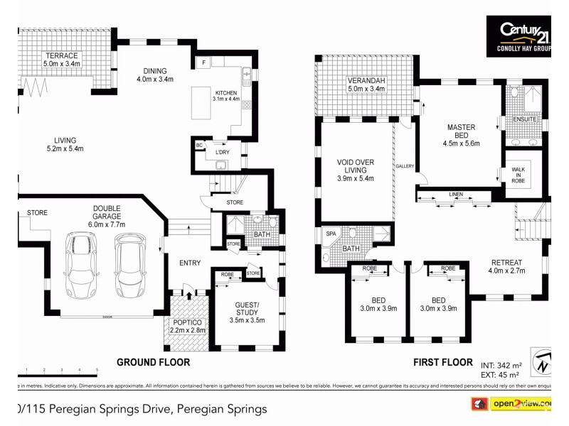 50/115 Peregian Springs Drive, Peregian Springs QLD 4573 Floorplan