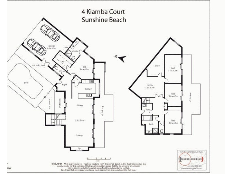 4 Kiamba Court, Sunshine Beach QLD 4567 Floorplan