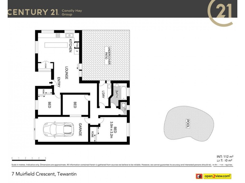 7 Muirfield Crescent, Tewantin QLD 4565 Floorplan