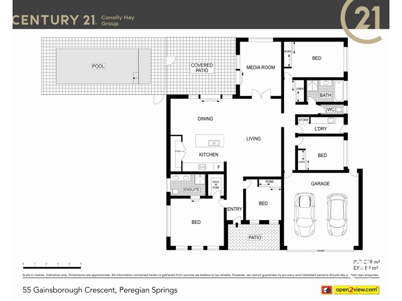 55 Gainsborough Crescent, Peregian Springs QLD 4573 Floorplan