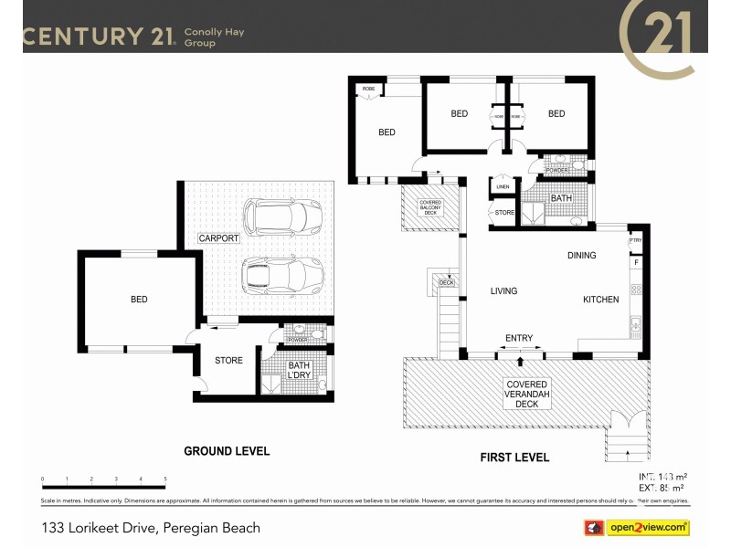 133 Lorikeet Drive, Peregian Beach QLD 4573 Floorplan
