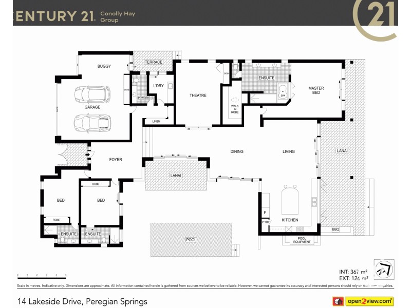 14 Lakeside Drive, Peregian Springs QLD 4573 Floorplan