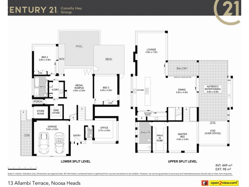 13 Allambi Terrace, Noosa Heads QLD 4567 Floorplan