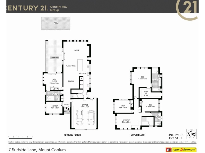 7 Surfside Lane, Mount Coolum QLD 4573 Floorplan