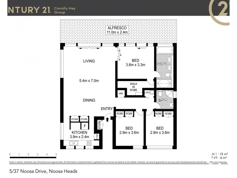 5/37-49 Noosa Drive, Noosa Heads QLD 4567 Floorplan