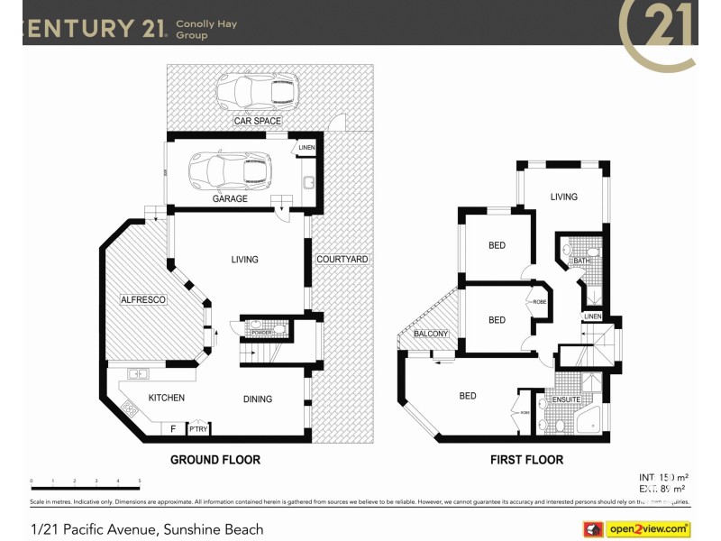 1/21 Pacific Avenue, Sunshine Beach QLD 4567 Floorplan