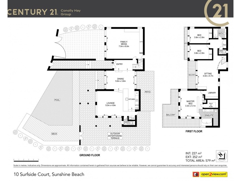 10 Surfside Court, Sunshine Beach QLD 4567 Floorplan