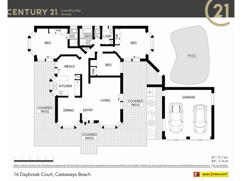 16 Daybreak Court, Castaways Beach QLD 4567 Floorplan