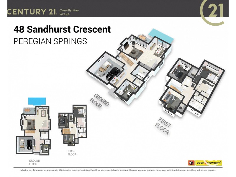 48 Sandhurst Crescent, Peregian Springs QLD 4573 Floorplan