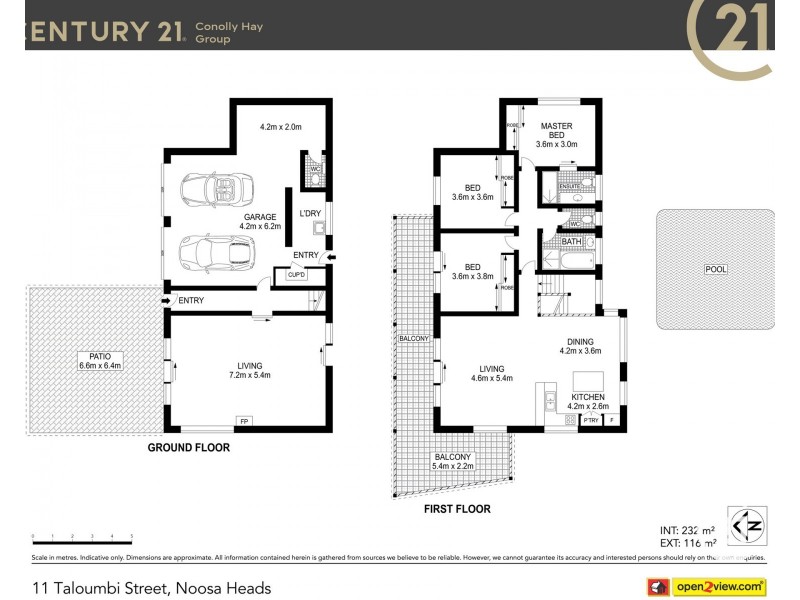 11 Toulambi Street, Noosa Heads QLD 4567 Floorplan