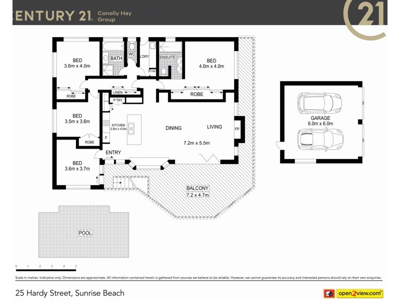 25 Hardy Street, Sunrise Beach QLD 4567 Floorplan