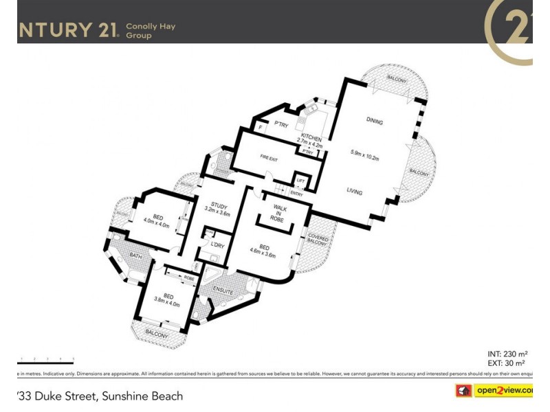 2/33 Duke Street, Sunshine Beach QLD 4567 Floorplan
