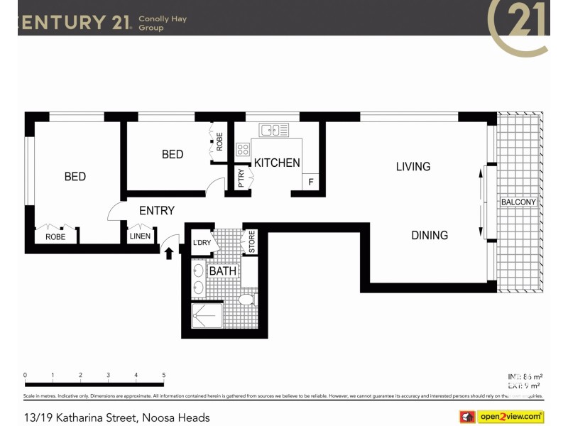 13/19 Katharina Street, Noosa Heads QLD 4567 Floorplan