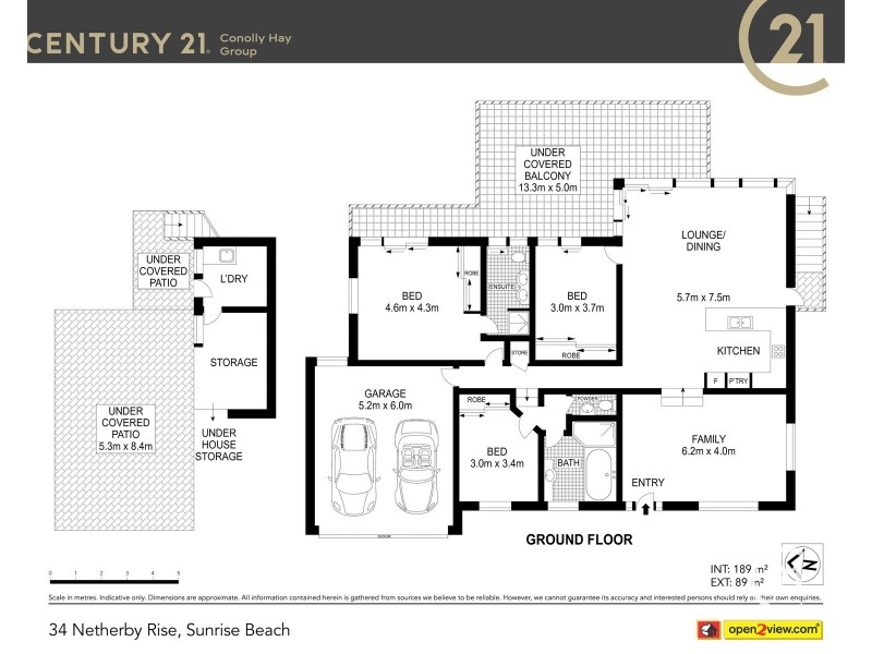 34 Netherby Rise, Sunrise Beach QLD 4567 Floorplan