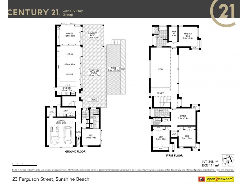 23 Ferguson Street, Sunshine Beach QLD 4567 Floorplan