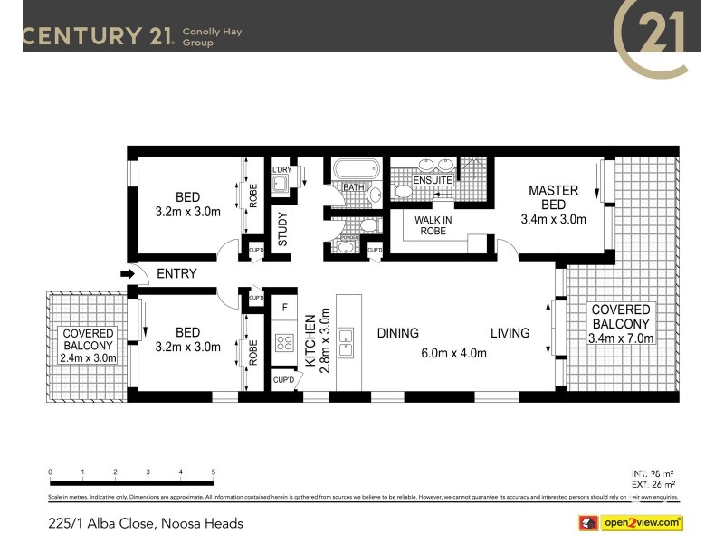 225/1 Alba Close, Noosa Heads QLD 4567 Floorplan