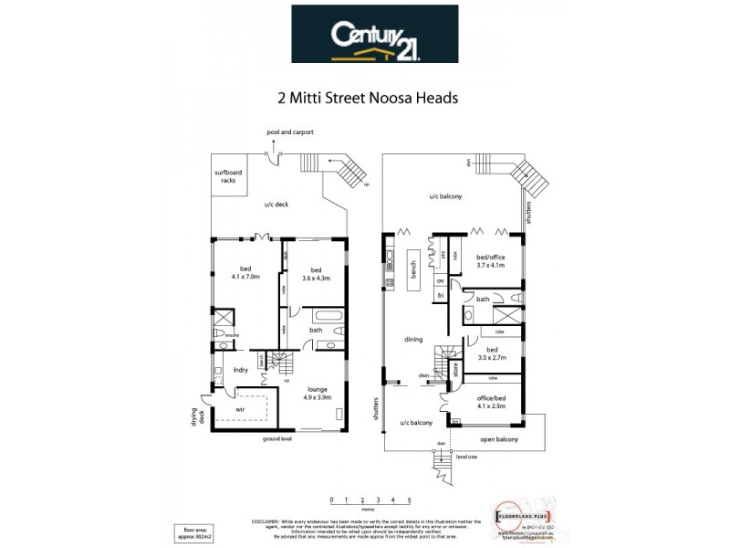 2 Mitti Street, Noosa Heads QLD 4567 Floorplan