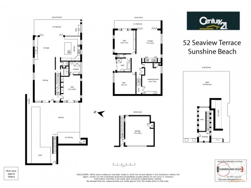 52 Seaview Terrace, Sunshine Beach QLD 4567 Floorplan