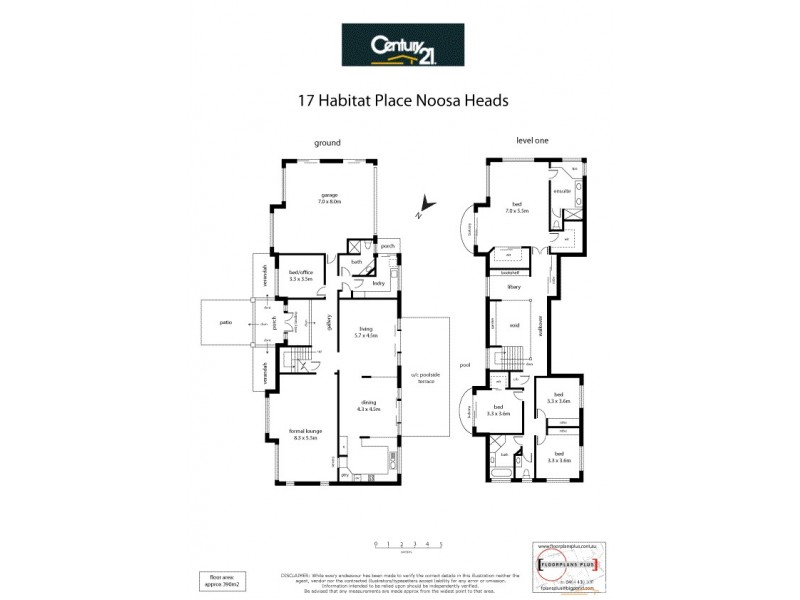 17 Habitat Place, Noosa Heads QLD 4567 Floorplan