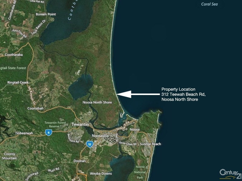 312 Teewah Beach Road, Noosa North Shore QLD 4565