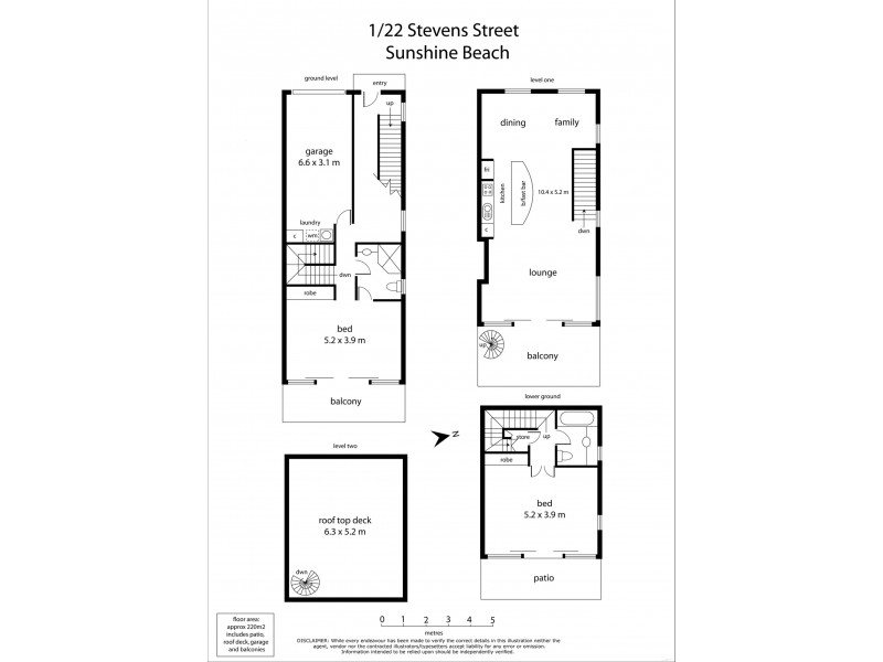 1/22 Stevens, Sunshine Beach QLD 4567 Floorplan