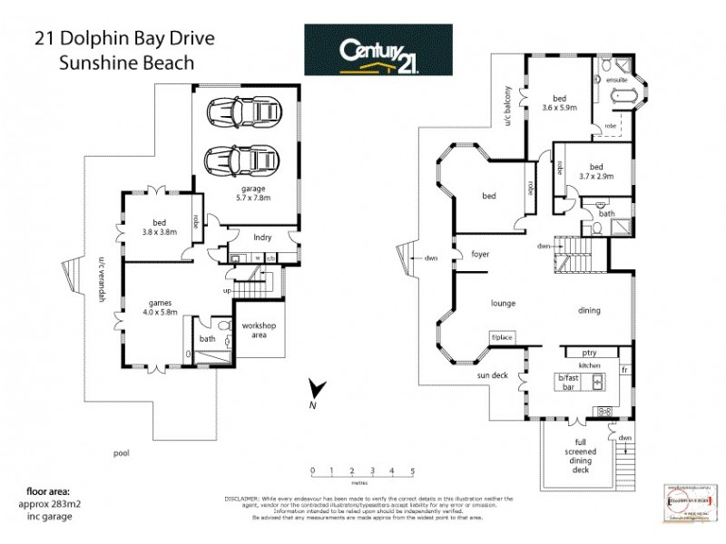 21 Dolphin Bay Drive, Sunshine Beach QLD 4567 Floorplan