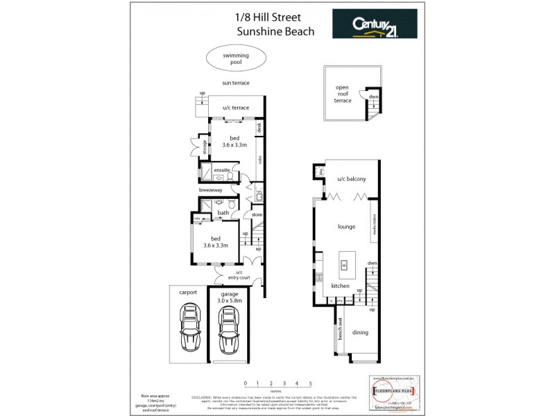1/8 Hill Street, Sunshine Beach QLD 4567 Floorplan