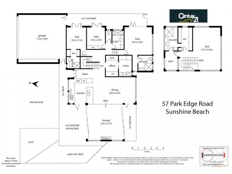 57 Parkedge Road, Sunshine Beach QLD 4567 Floorplan