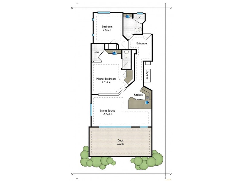 314/1 Halse Lane, Noosa Heads QLD 4567 Floorplan