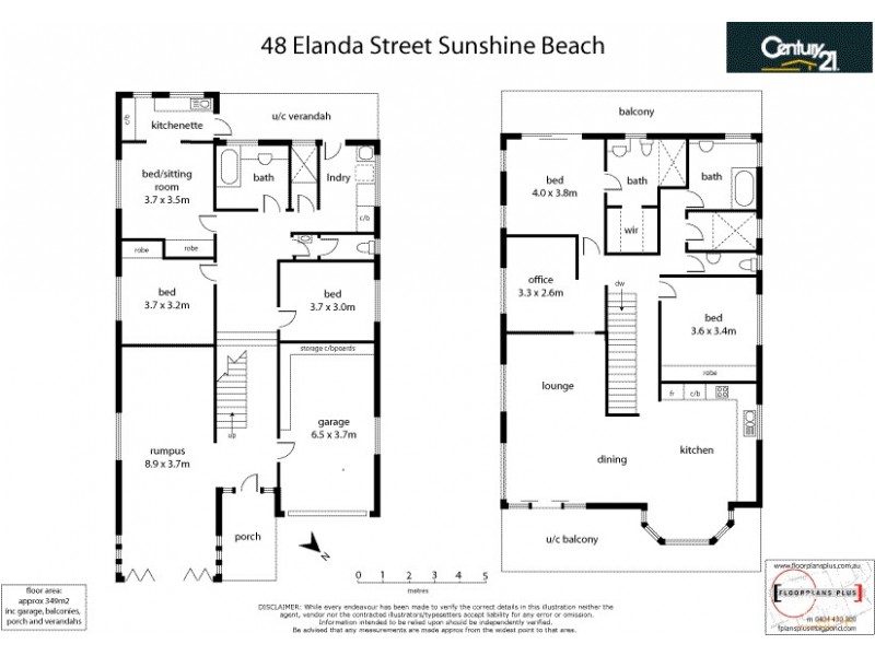 48 Elanda Street, Sunshine Beach QLD 4567 Floorplan