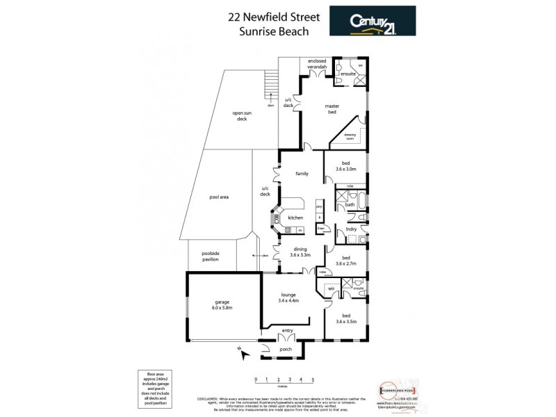 22 Newfield Street, Sunrise Beach QLD 4567 Floorplan