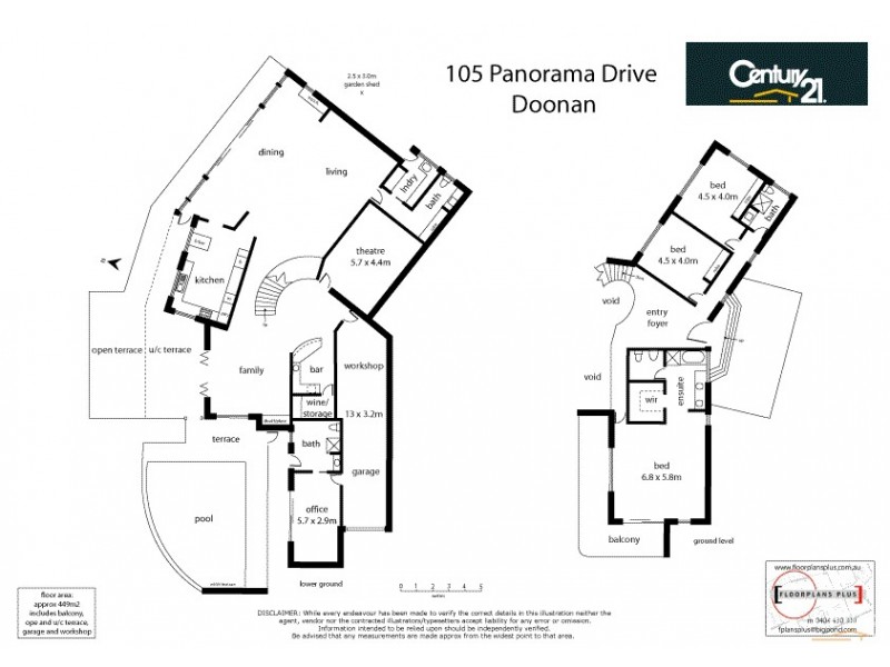 105 Panorama Drive, Doonan QLD 4562 Floorplan