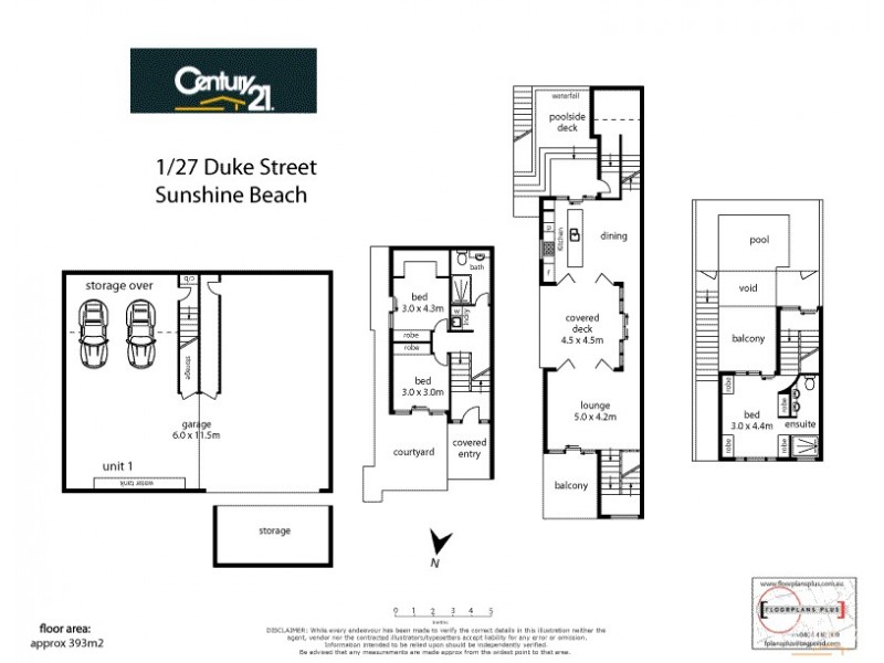 1/27  Duke Street, Sunshine Beach QLD 4567 Floorplan