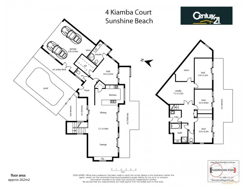 4 Kiamba Court, Sunshine Beach QLD 4567 Floorplan