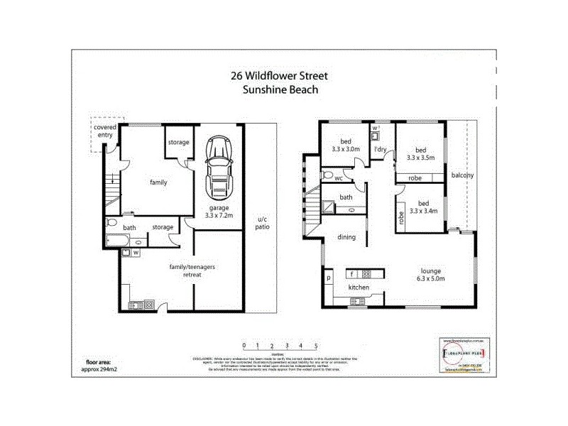 26 Wildflower Street, Sunshine Beach QLD 4567 Floorplan