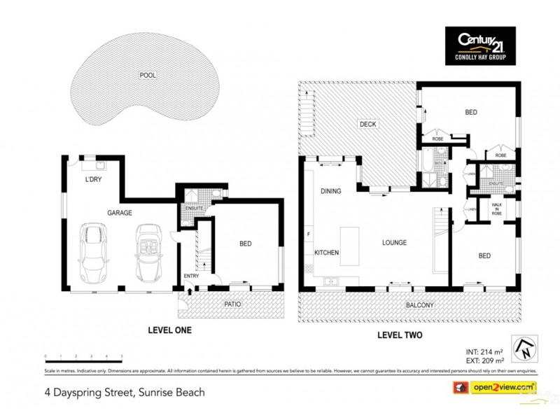 4  Dayspring Street, Sunrise Beach QLD 4567 Floorplan