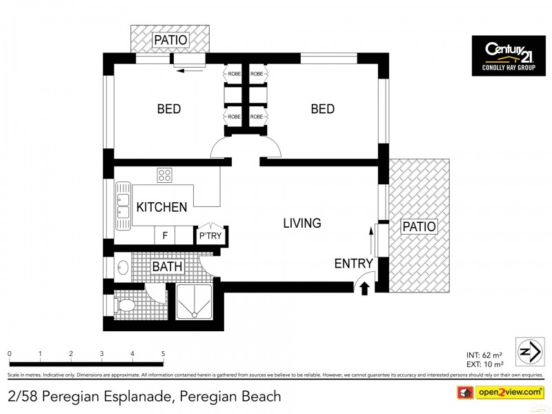 2/58 Peregian Esplanade, Peregian Beach QLD 4573 Floorplan