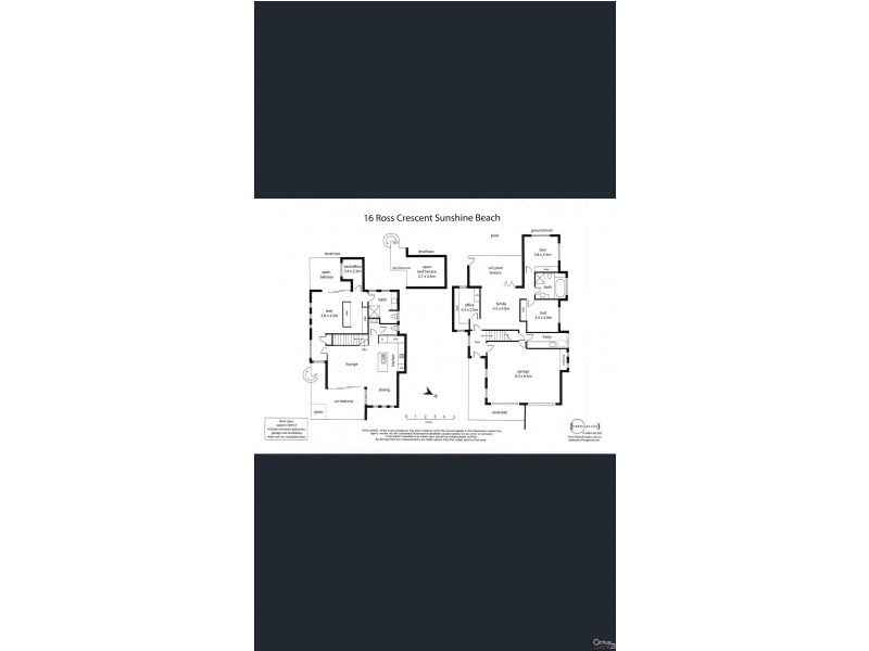 16 Ross Crescent, Sunshine Beach QLD 4567 Floorplan