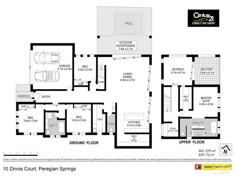 10 Zinnia Place, Peregian Springs QLD 4573 Floorplan