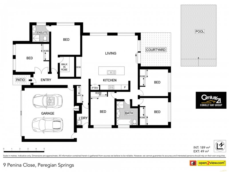 9 Penina Close, Peregian Springs QLD 4573 Floorplan