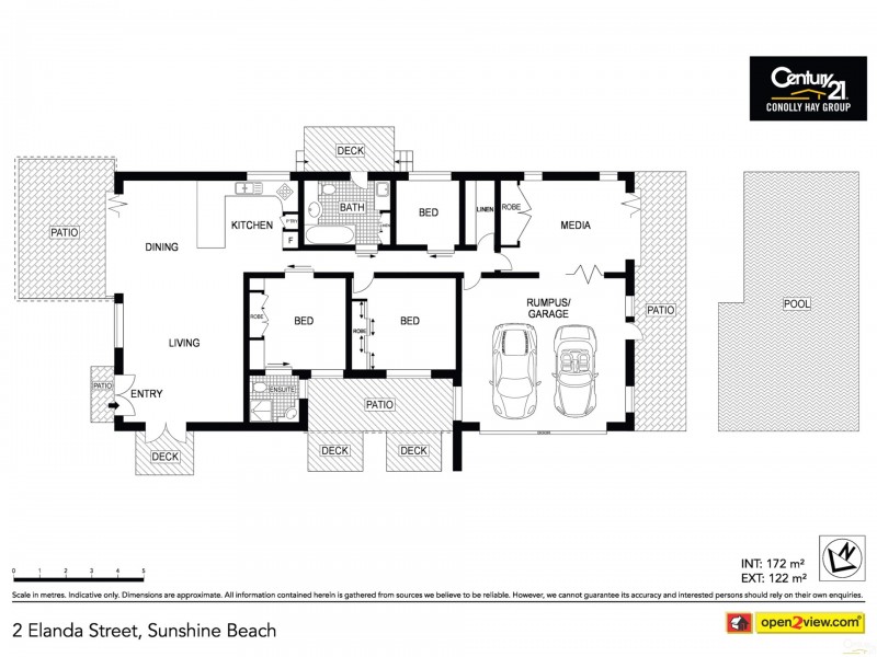 2 Elanda Street, Sunshine Beach QLD 4567 Floorplan