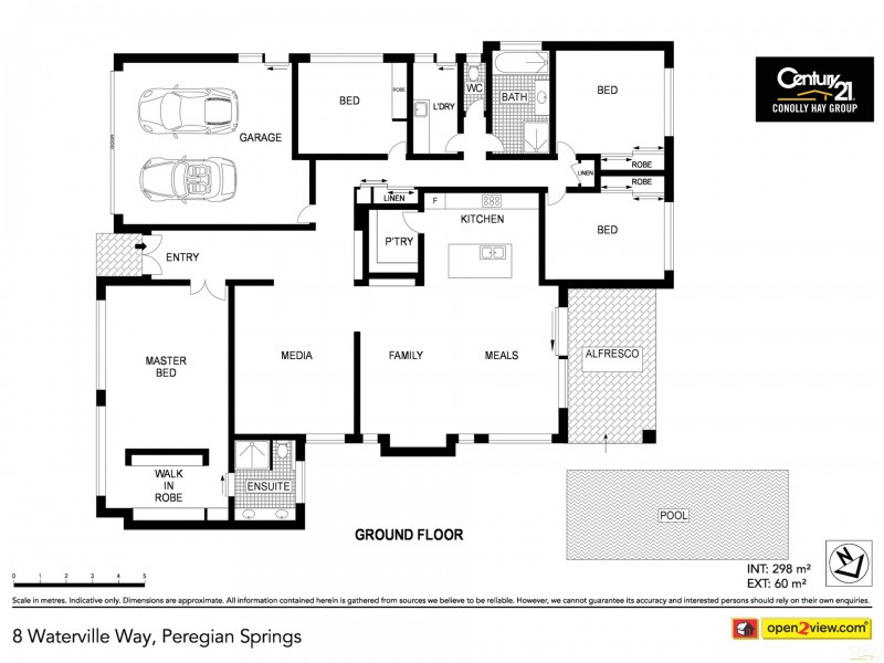 8 Waterville Way, Peregian Springs QLD 4573 Floorplan